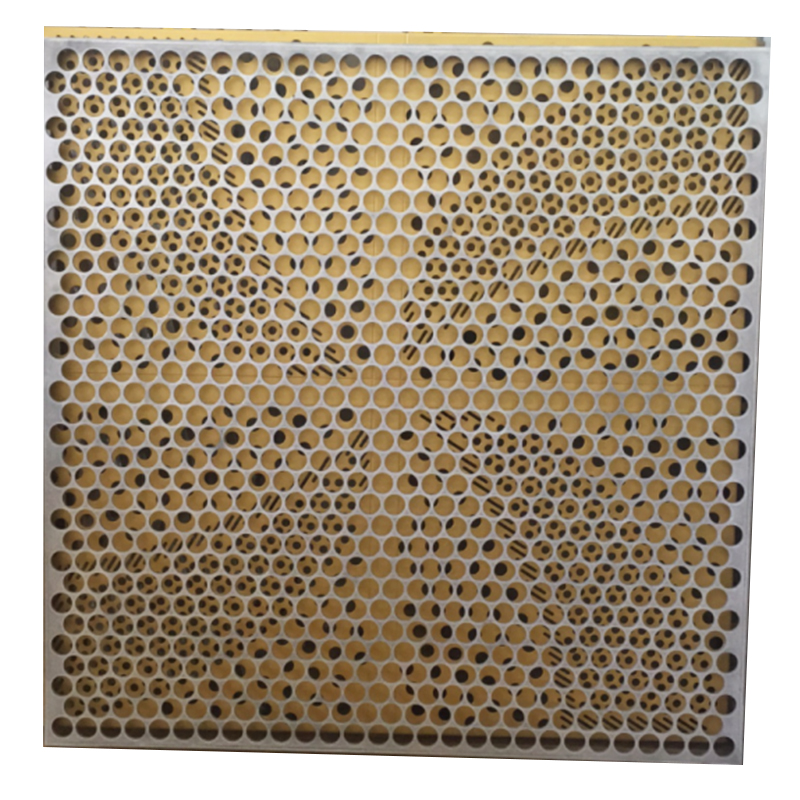 Perforated Carved Aluminum Plate