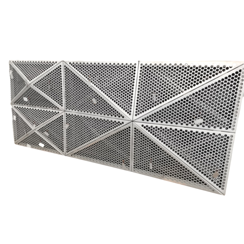 Perforated Carved Aluminum Plate