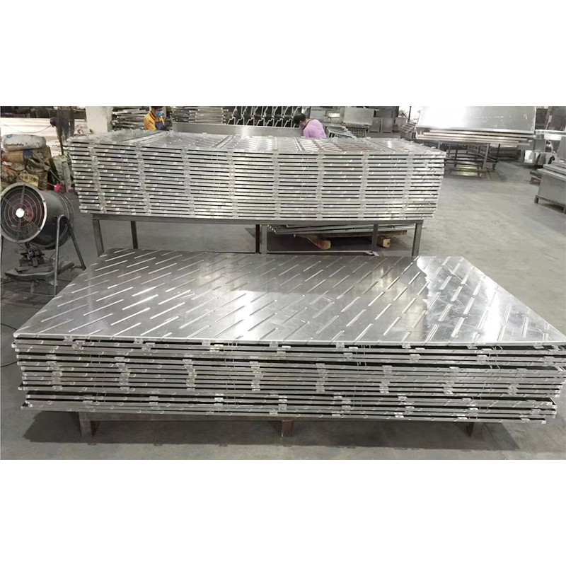 Indented Bulging Aluminum Plate